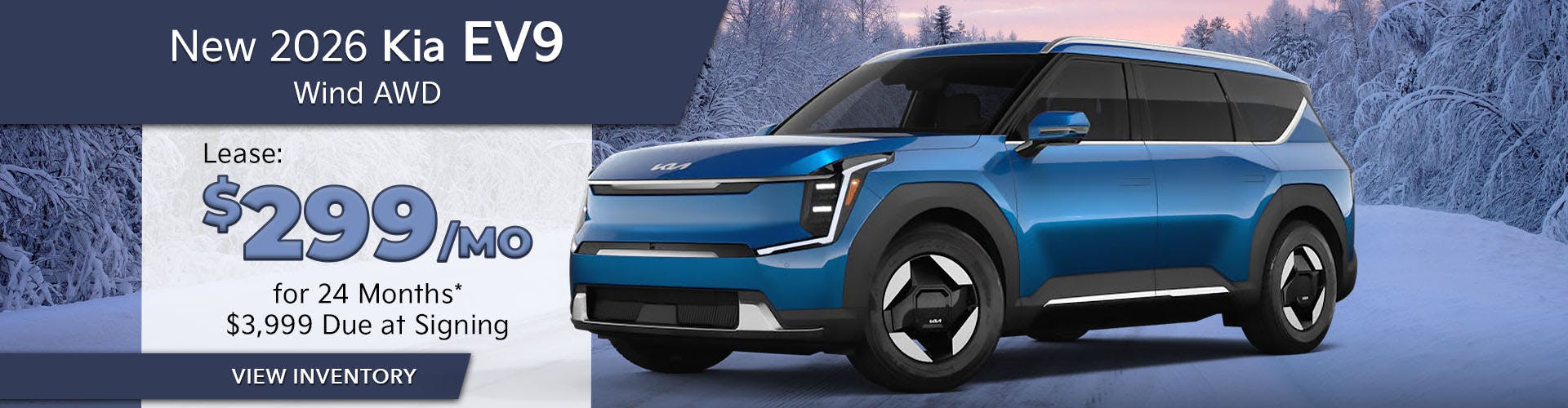 New 2026 Kia EV9 Wind AWD