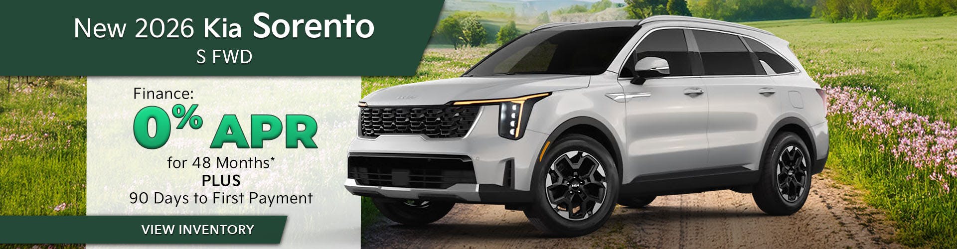 New 2026 Kia Sorento S FWD