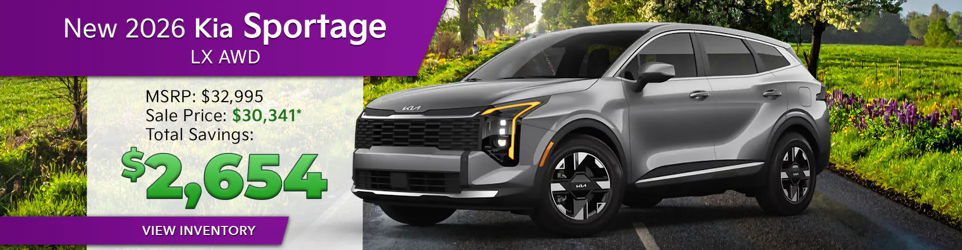 New 2026 Kia Sportage LX AWD