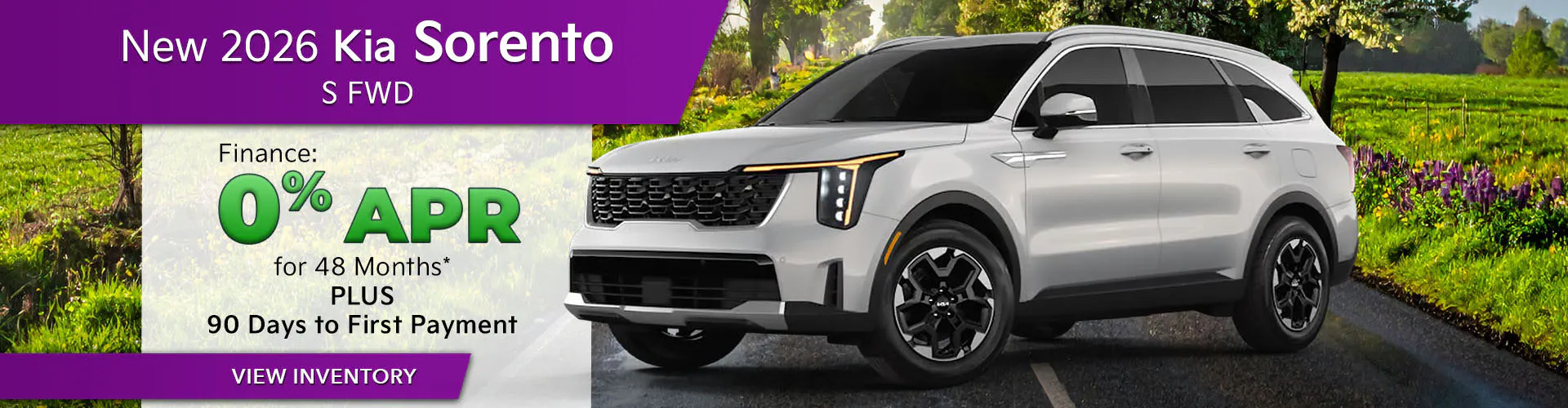 New 2026 Kia Sorento S FWD