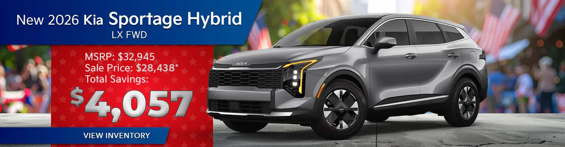 New 2026 Kia Sportage Hybrid LX FWD
