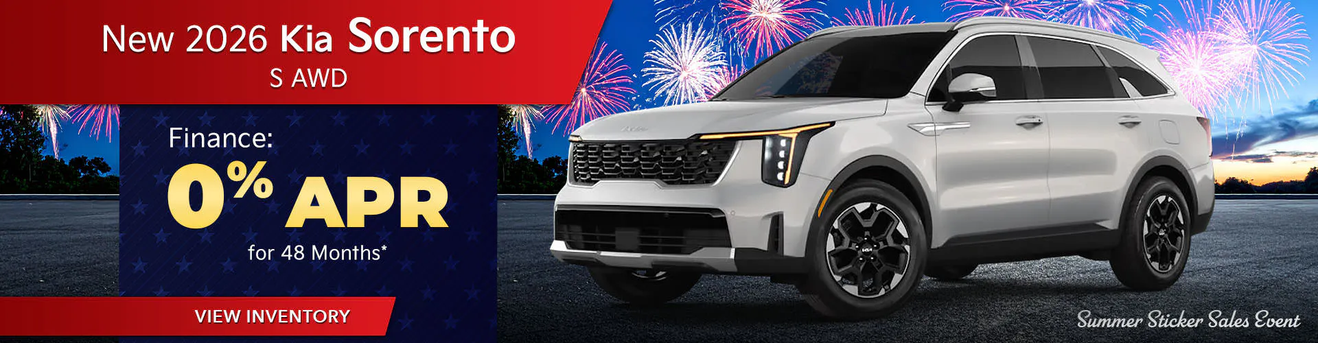 New 2026 Kia Sorento S AWD