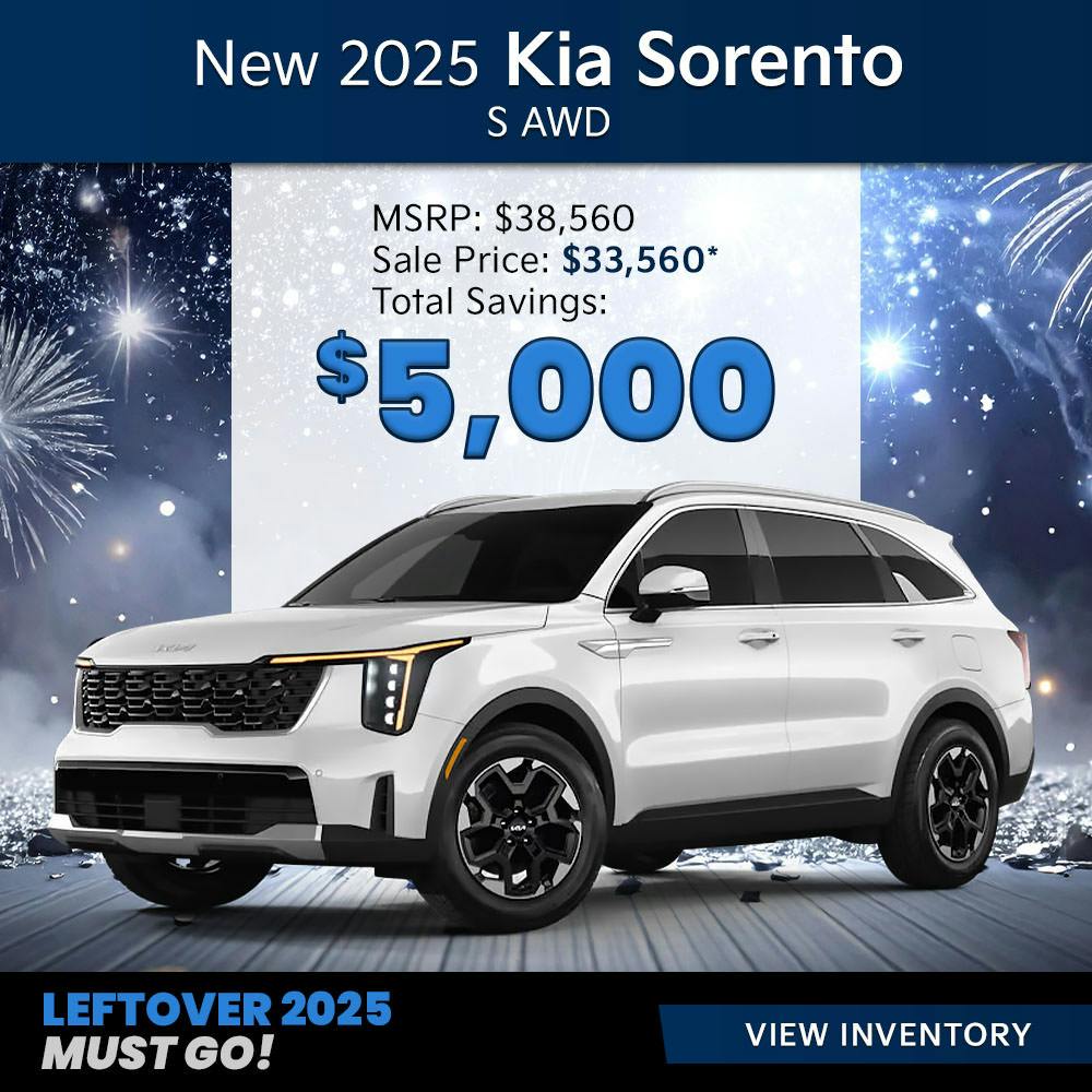 New 2025 Kia Sorento S AWD