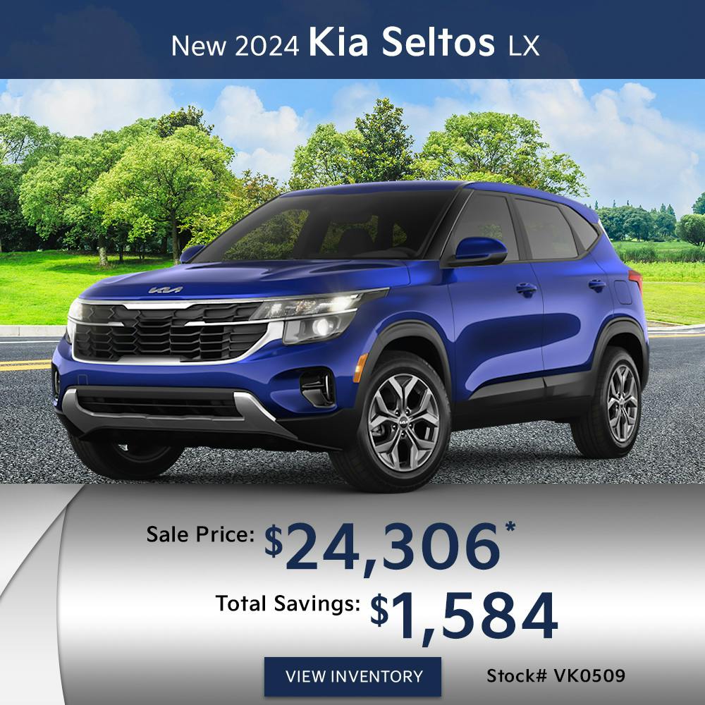 New 2024 Kia Seltos LX
