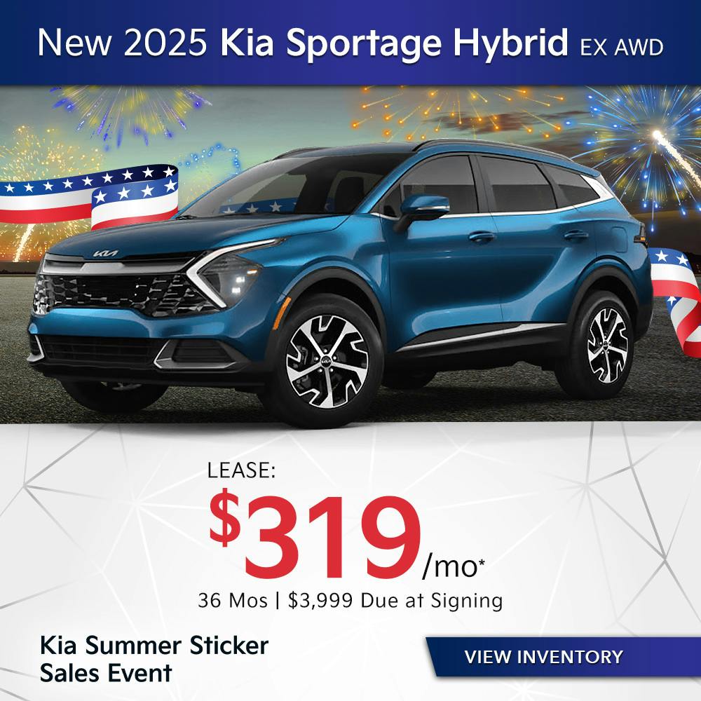 New 2025 Kia Sportage Hybrid EX AWD