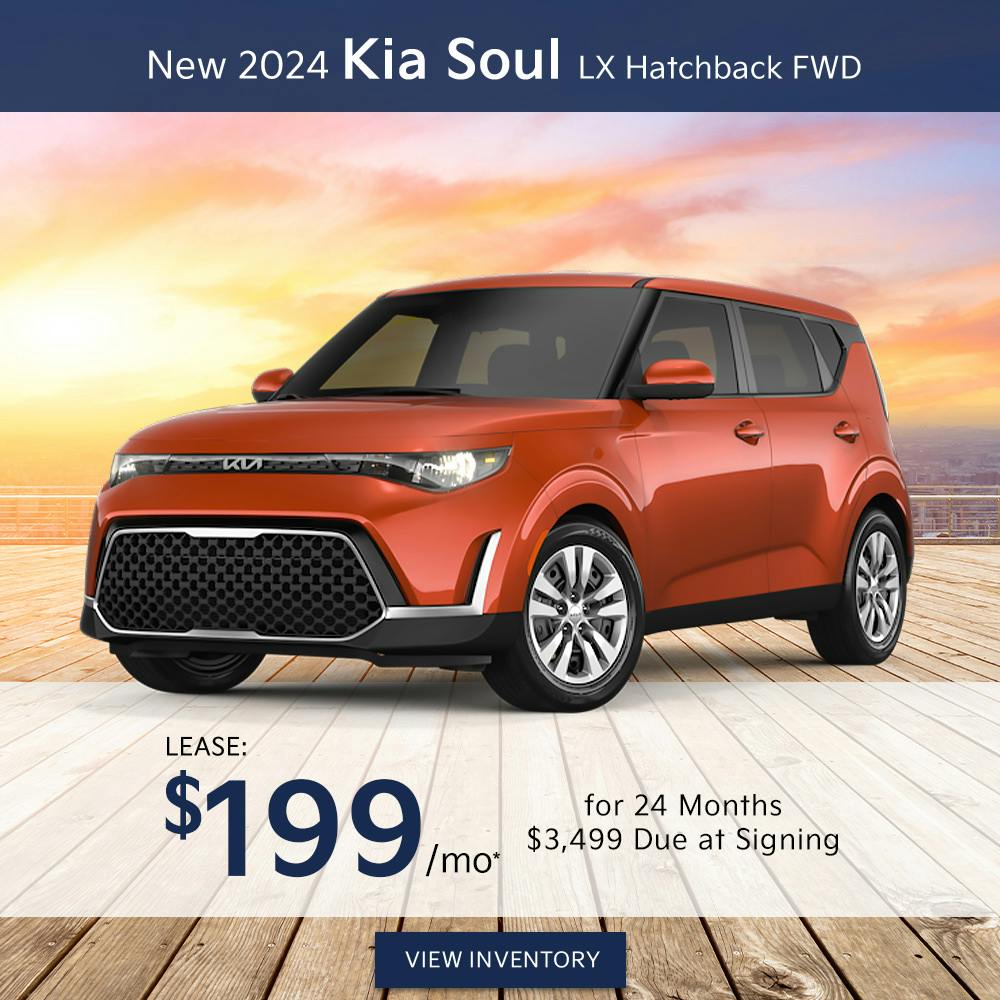 New 2024 Kia Soul LX Hatchback FWD