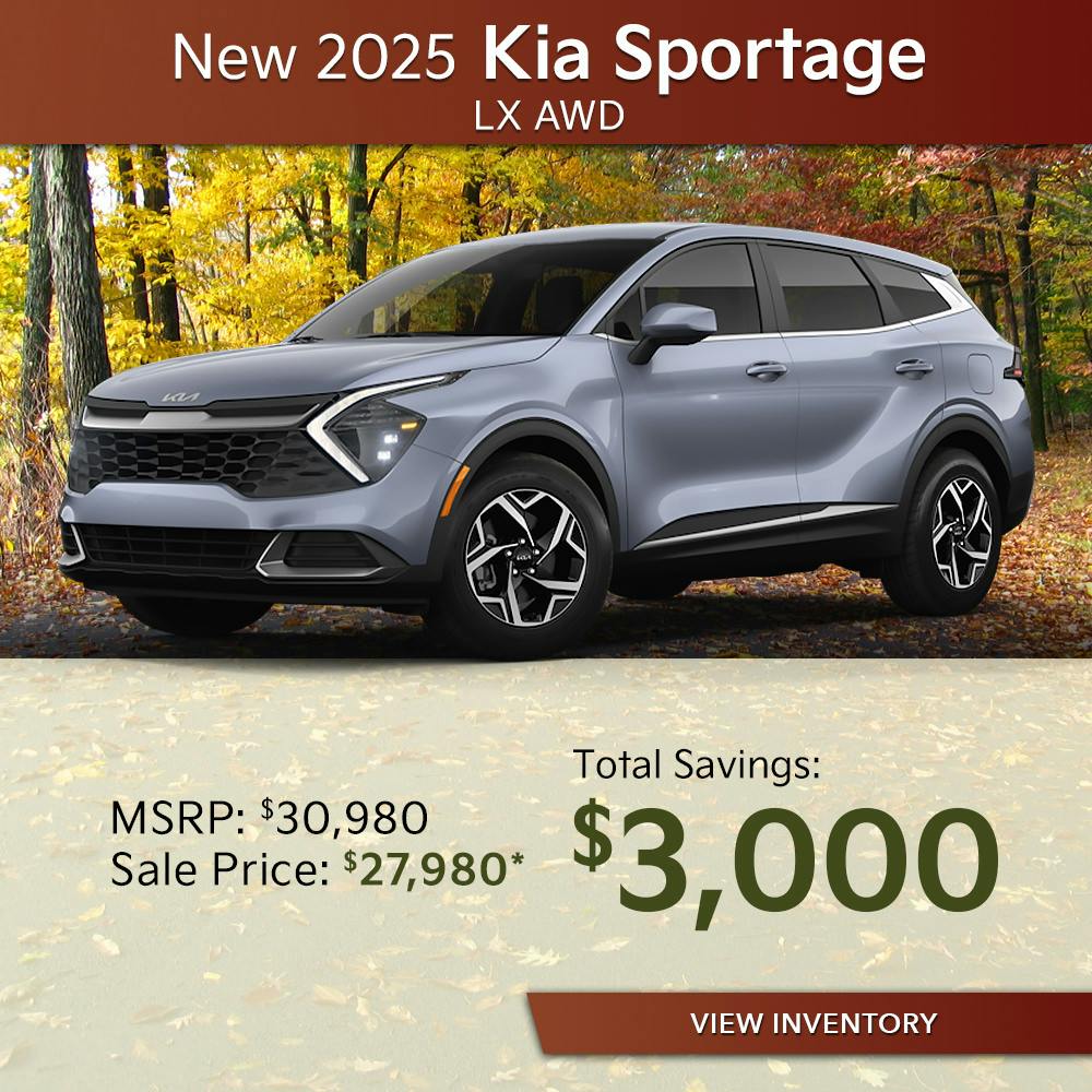 New 2025 Kia Sportage LX AWD