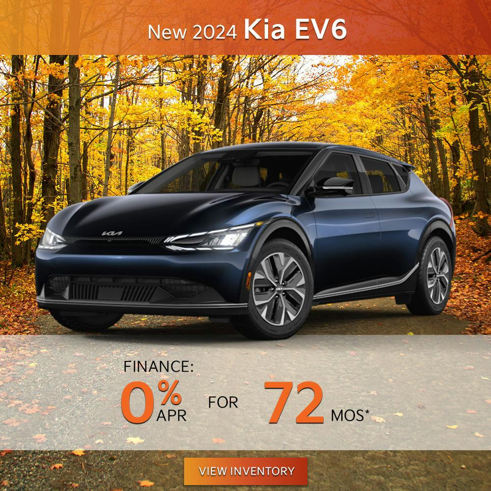 New 2024 Kia EV6 0% APR 72 Months