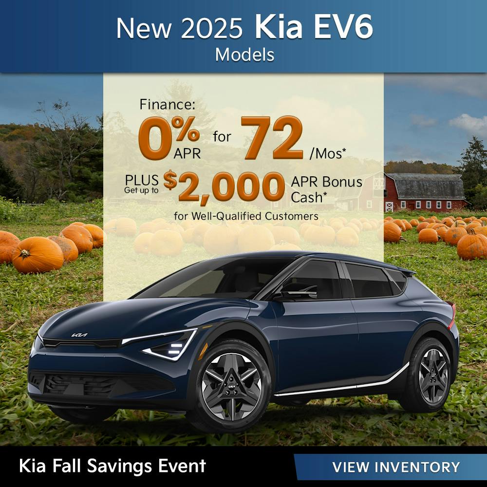 New 2025 Kia EV6 Models