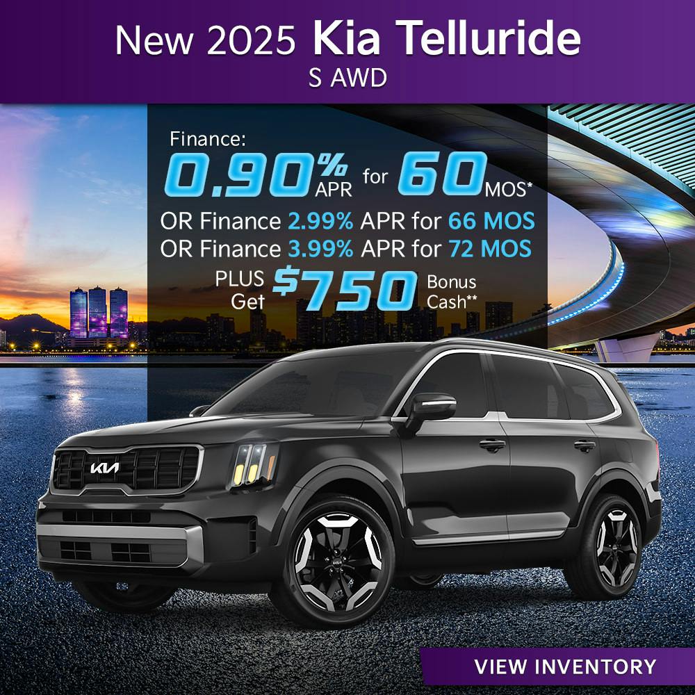 New 2025 Kia Telluride S AWD | Diehl Kia of Beaver