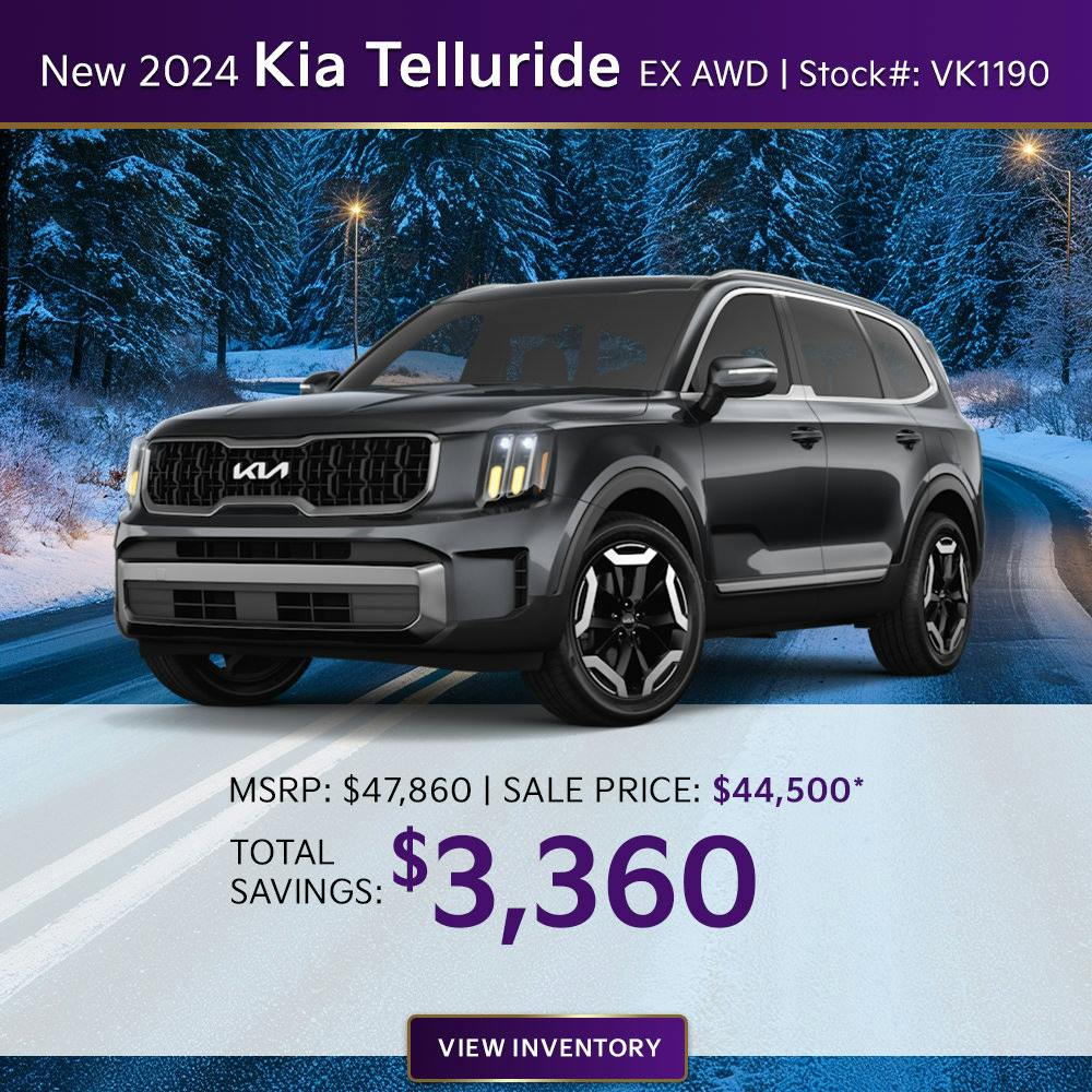 New 2024 Kia Telluride EX AWD