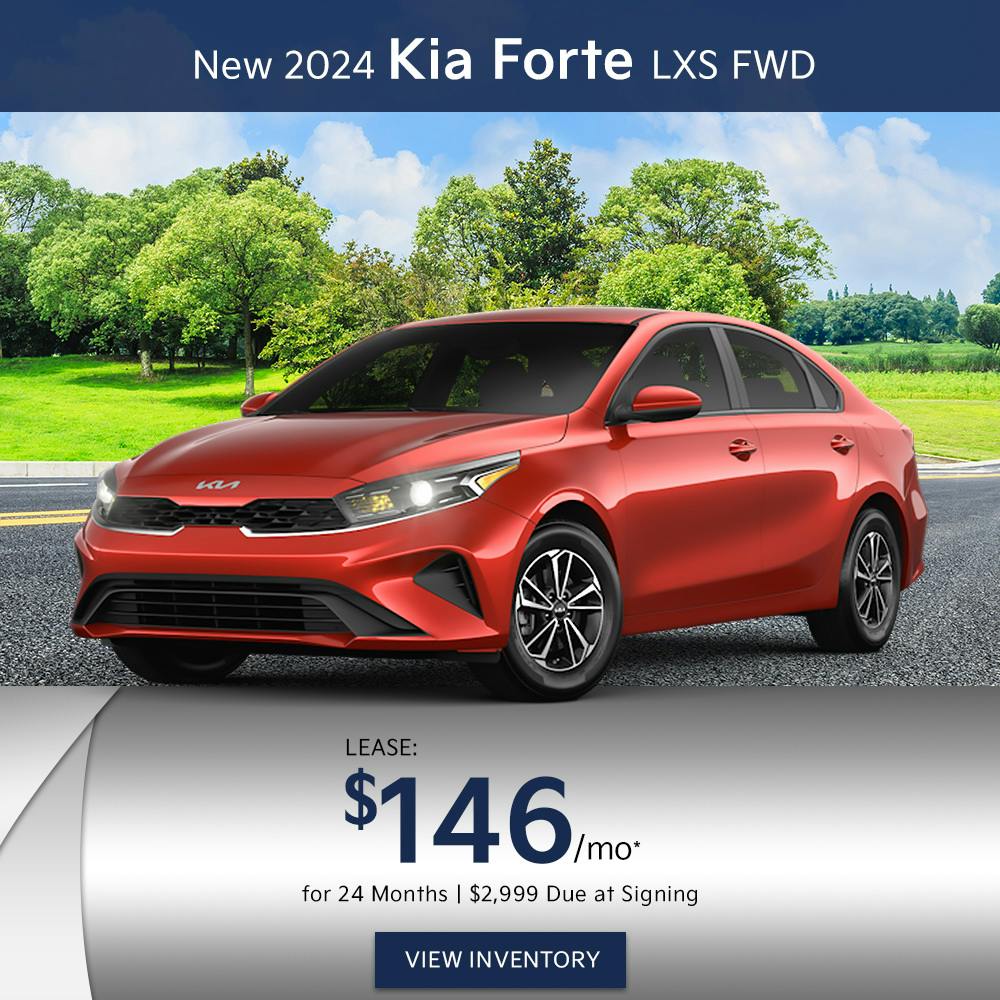 New 2024 Kia Forte LXS FWD