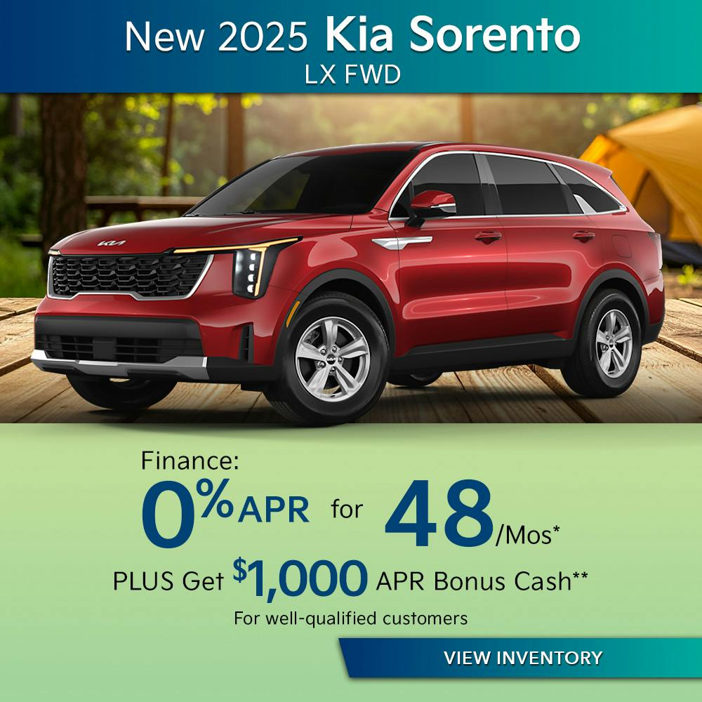 New 2025 Kia Sorento LX FWD