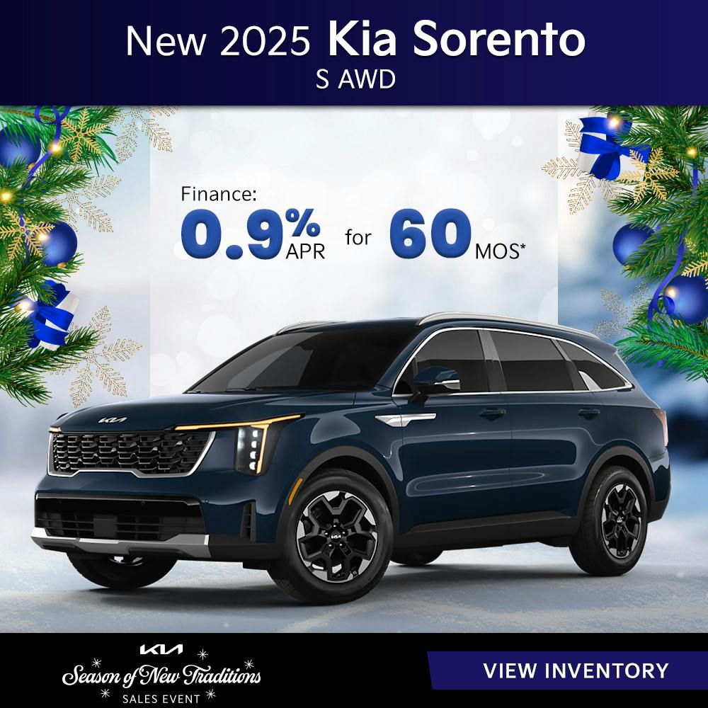 New 2025 Kia Sorento S AWD