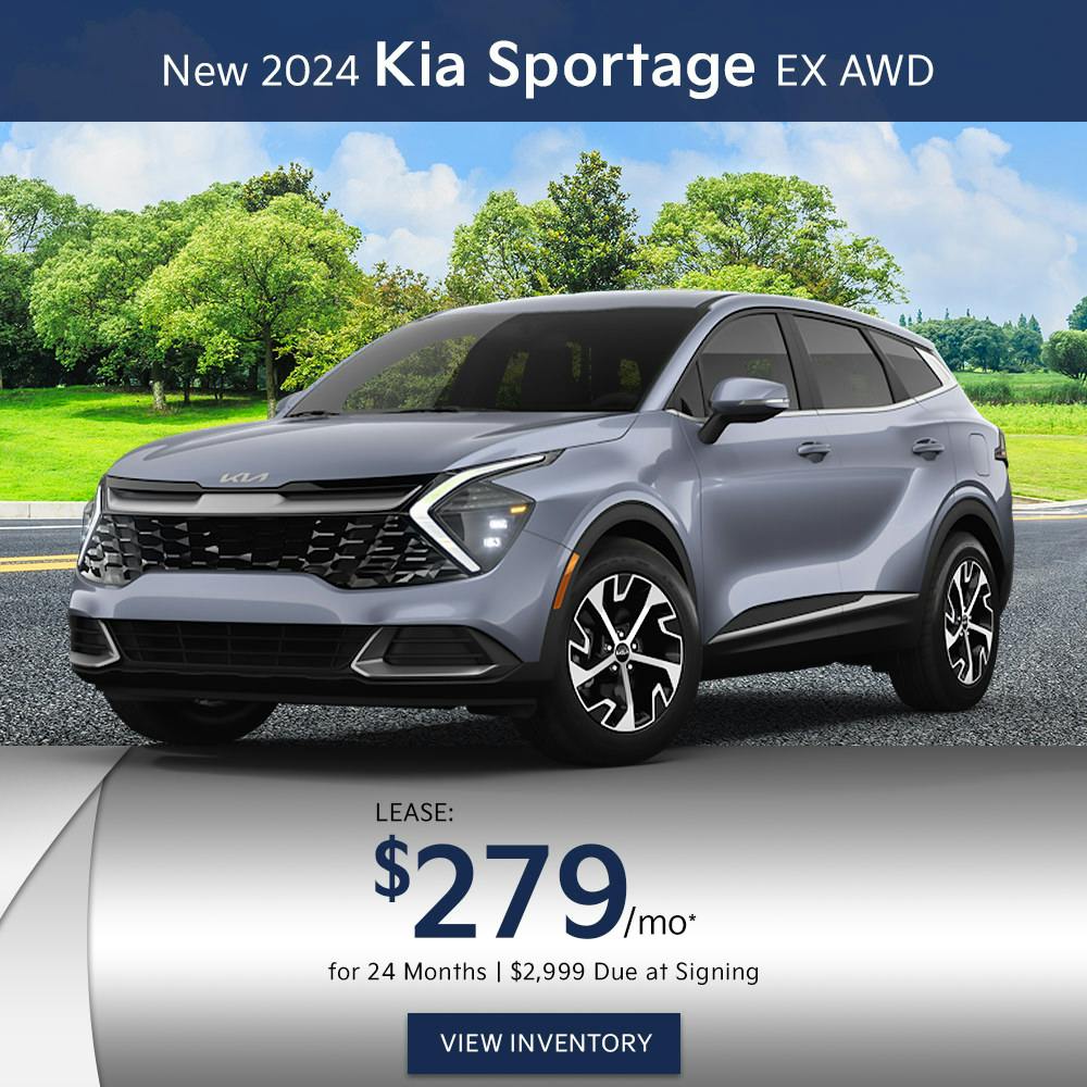New 2024 Kia Sportage EX AWD