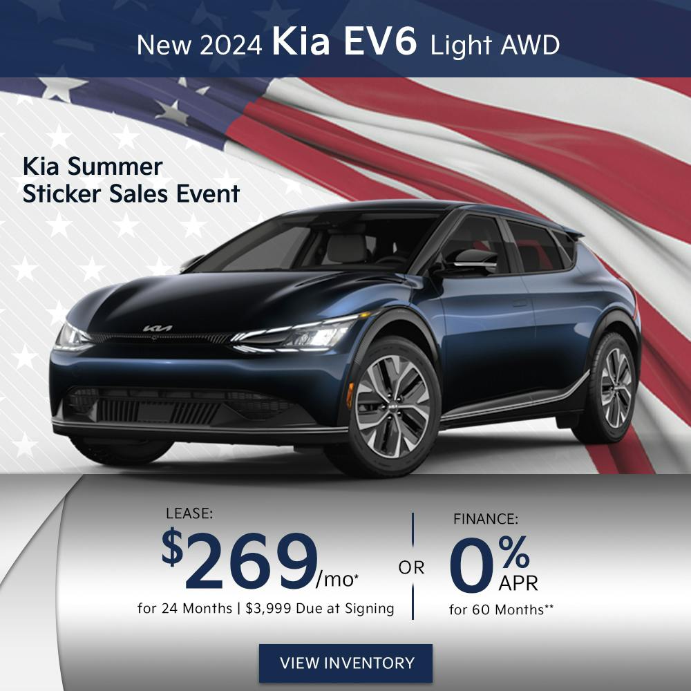 New 2024 Kia EV6 Light AWD