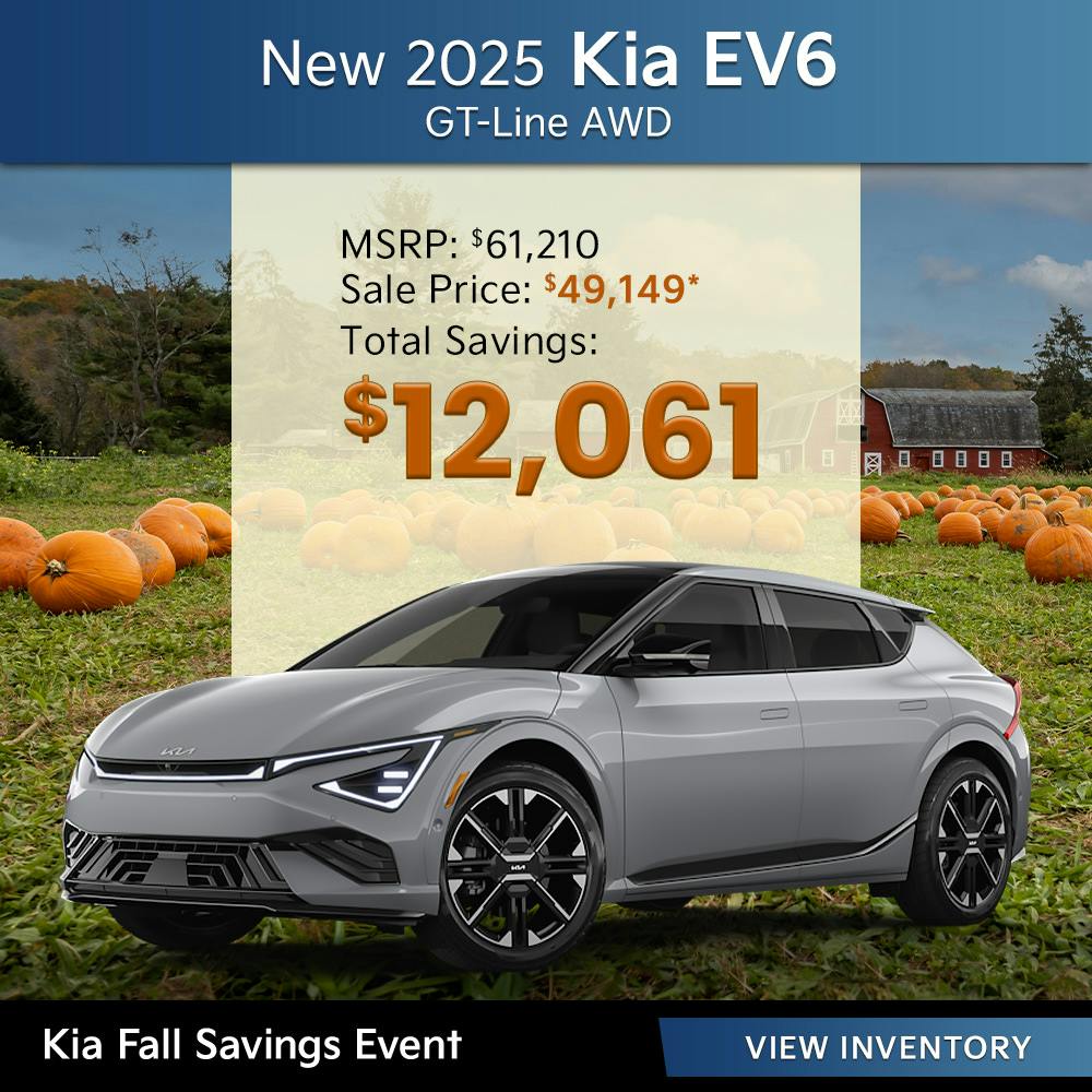 New 2025 Kia EV6 GT-Line AWD