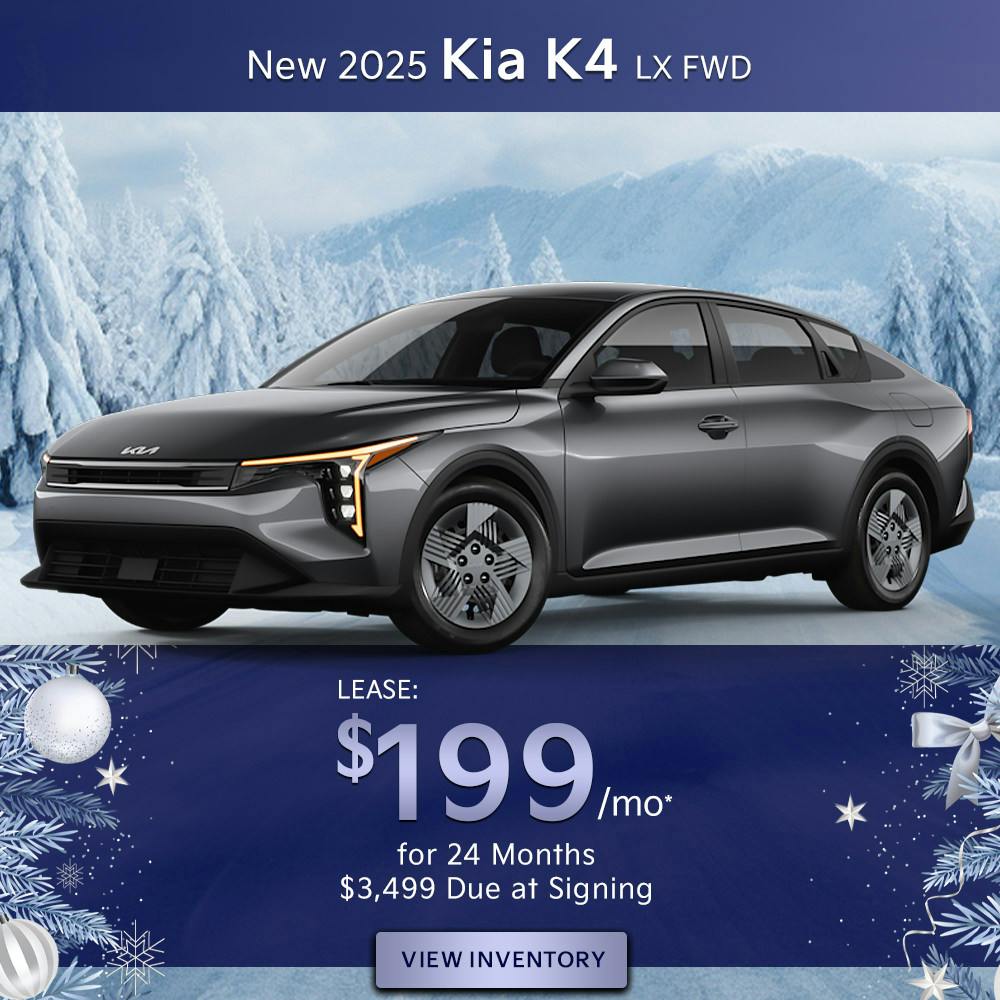 New 2025 Kia K4 LX FWD | Diehl Kia of Beaver