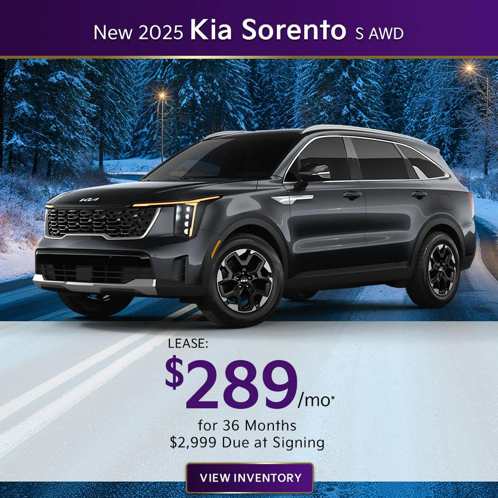 New 2025 Kia Sorento S AWD