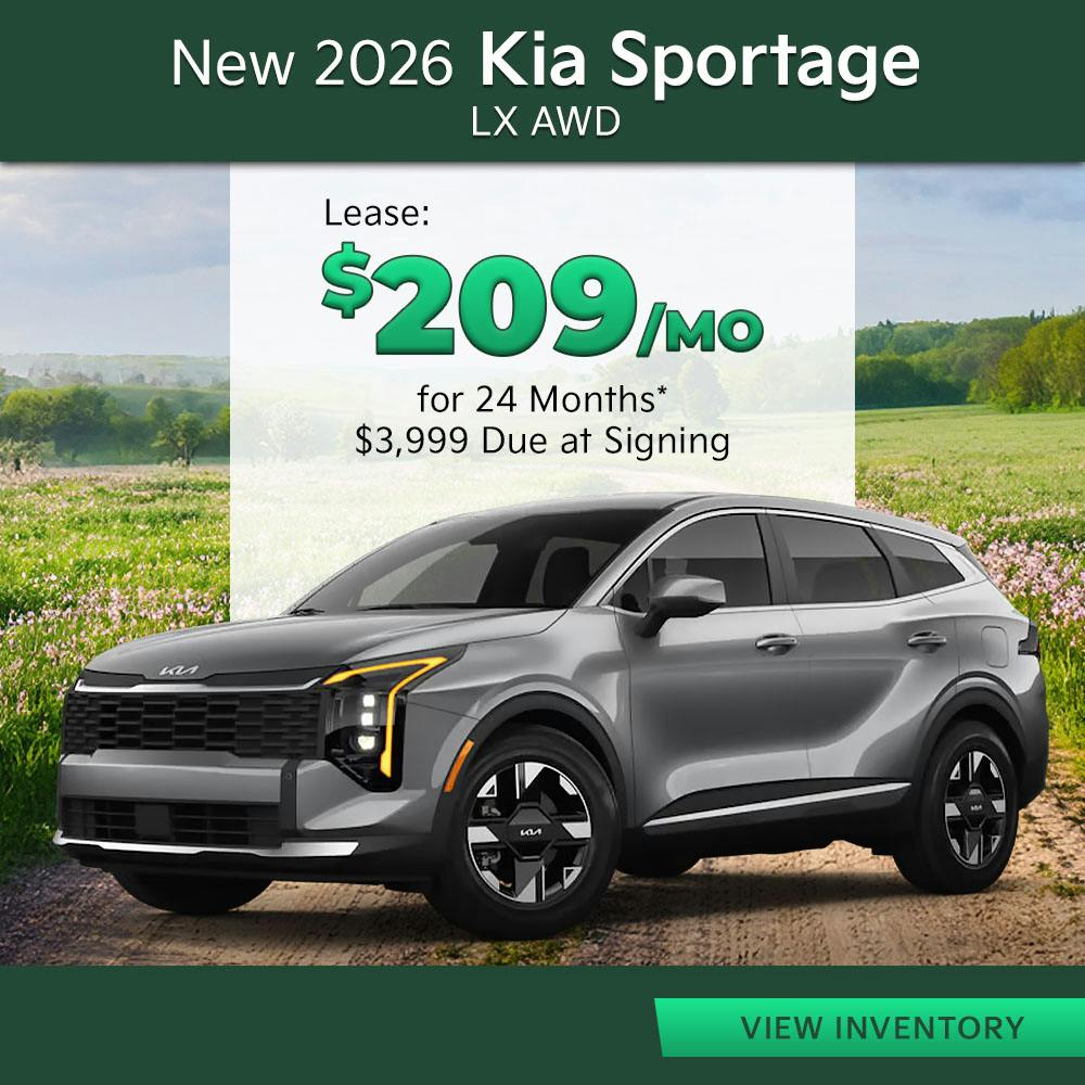 New 2026 Sportage LX AWD