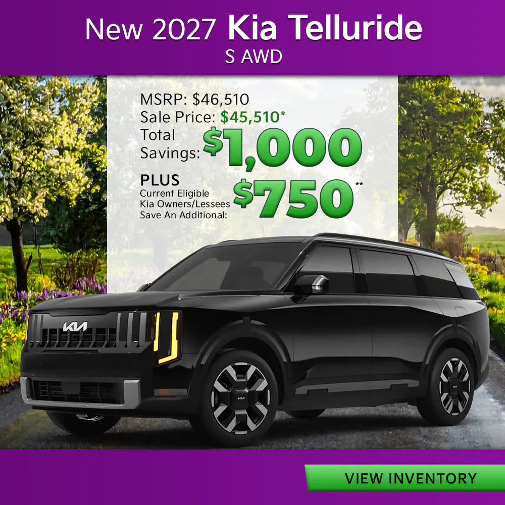 New 2027 Kia Telluride S AWD