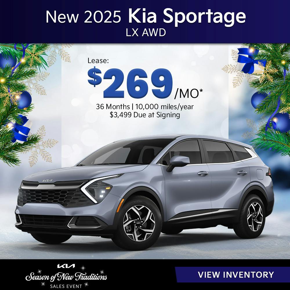 New 2025 Kia Sportage LX AWD | Diehl Kia of Beaver