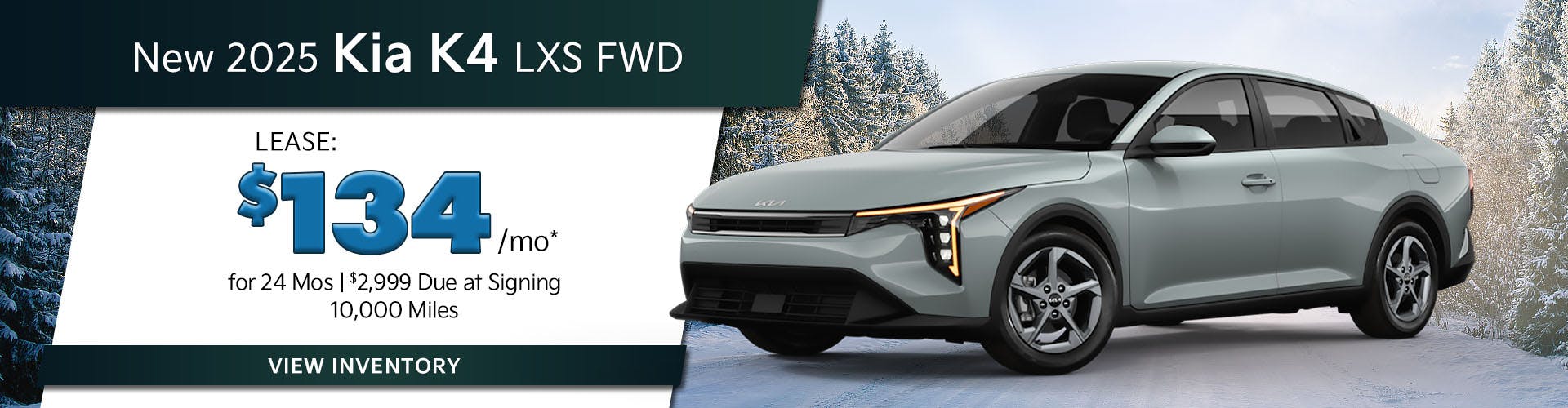 New 2025 Kia K4 LXS FWD