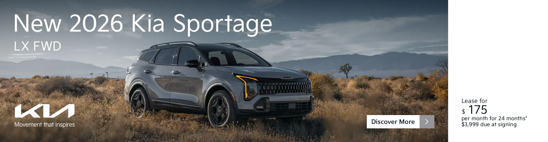 New 2026 Kia Sportage LX FWD