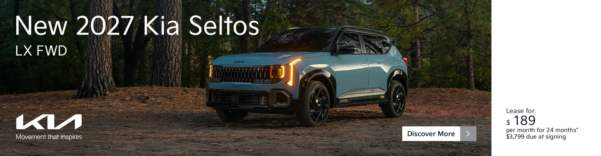 New 2027 Kia Seltos LX FWD