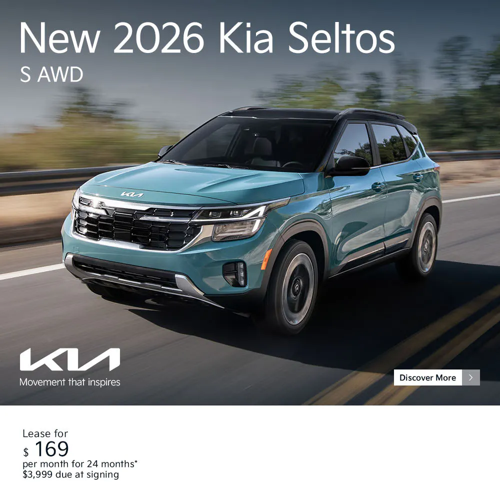 New 2026 Kia Seltos S AWD