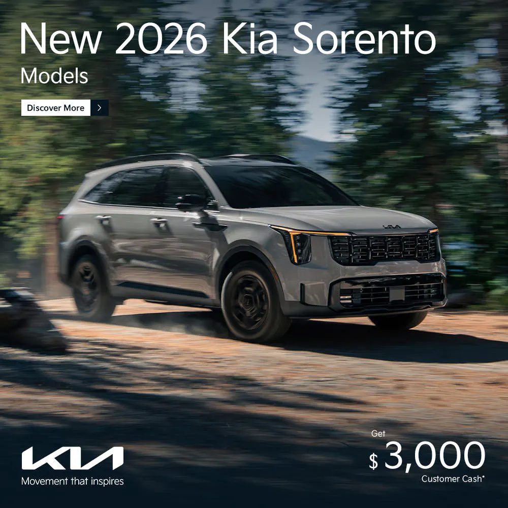 New 2026 Kia Sorento Models | Diehl Kia of Hermitage