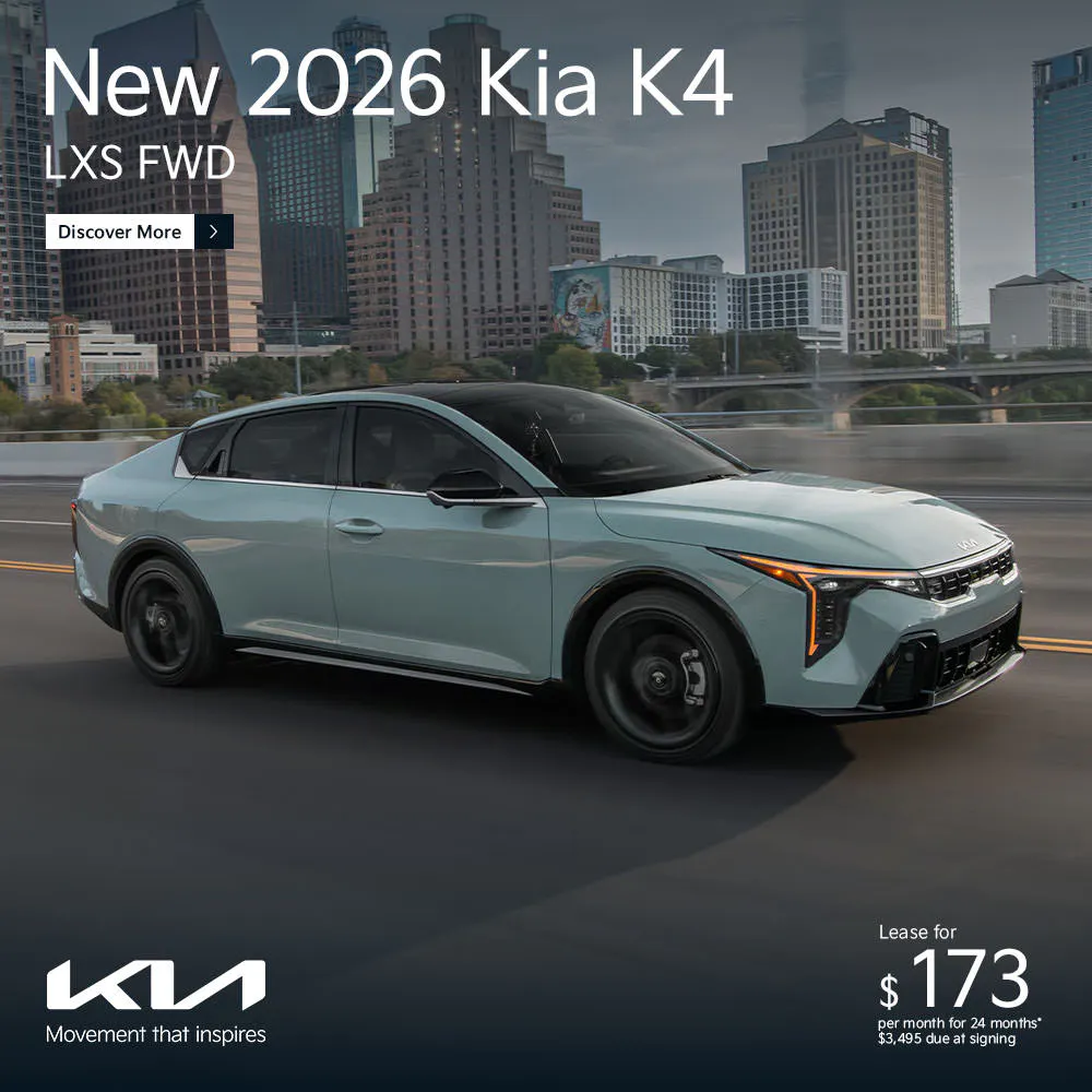 New 2026 Kia K4 LXS FWD | Diehl Kia of Hermitage