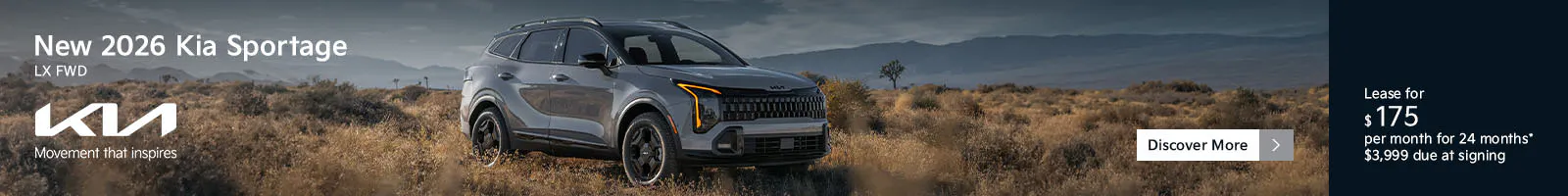 New 2026 Kia Sportage LX FWD