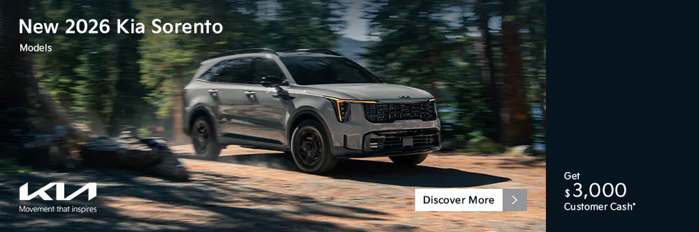 New 2026 Kia Sorento Models | Diehl Kia of Hermitage