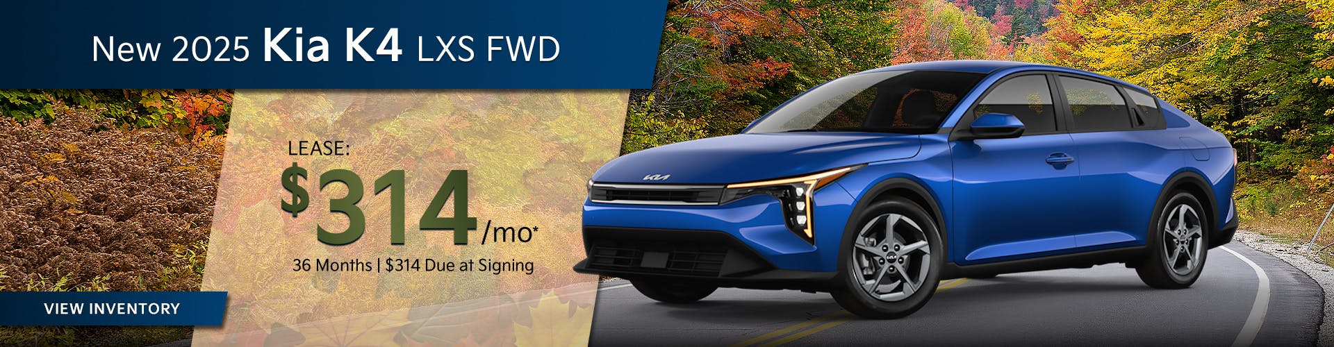 ​New 2025 Kia K4 LXS FWD