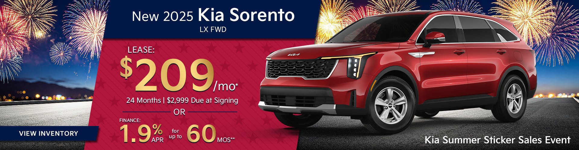 New 2025 Kia Sorento LX FWD