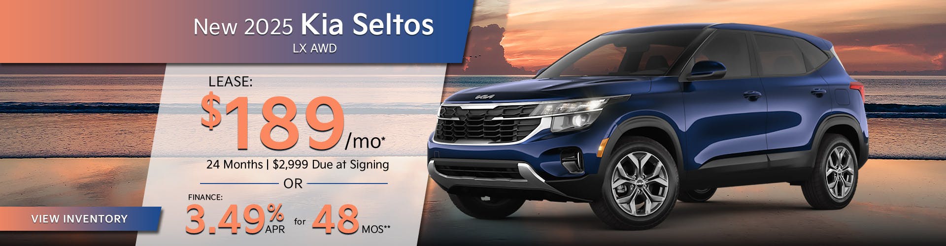 New 2025 Kia Seltos LX AWD