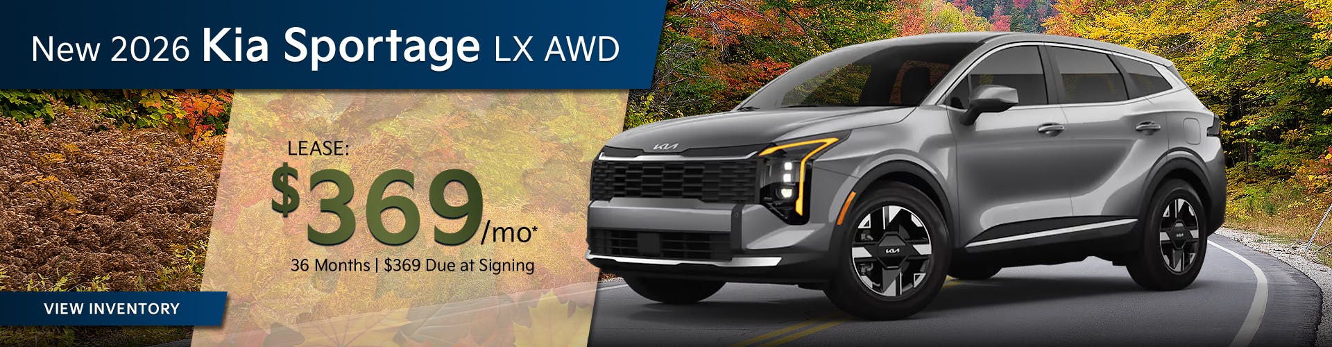 New 2026 Kia Sportage LX AWD