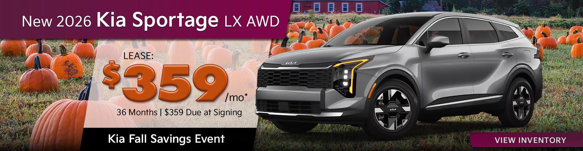 New 2026 Kia Sportage LX AWD