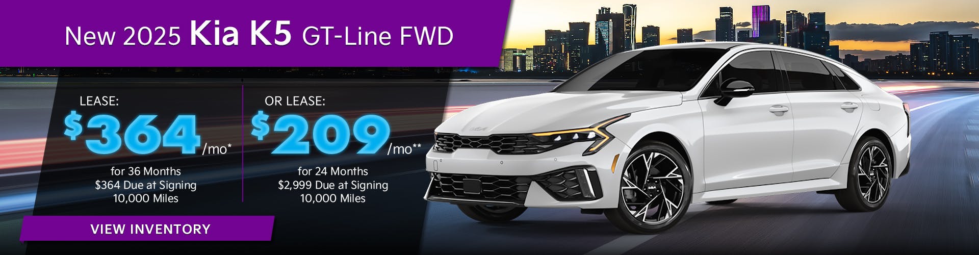 New 2025 Kia K5 GT-Line FWD