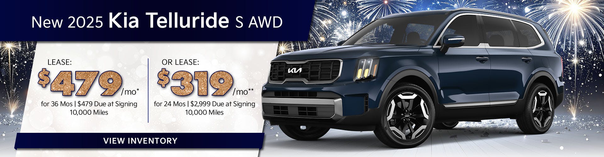 New 2025 Kia Telluride S AWD