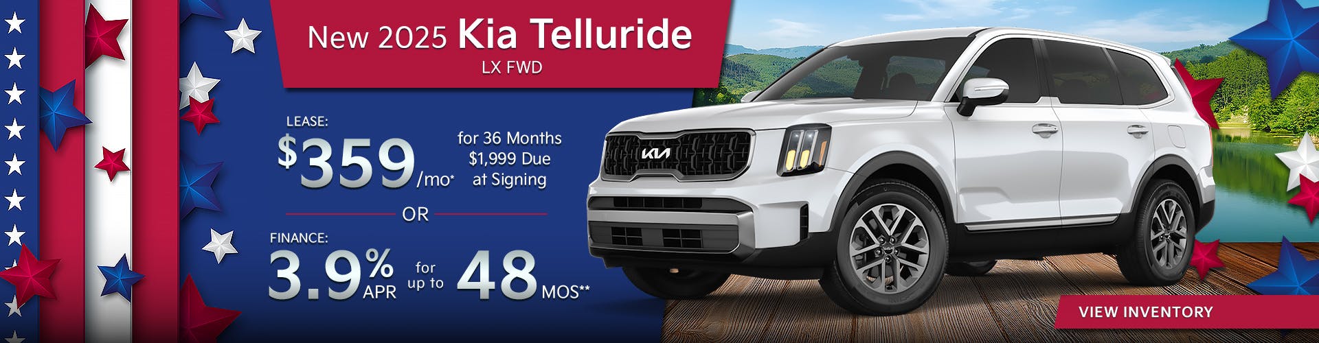 New 2025 Kia Telluride LX FWD