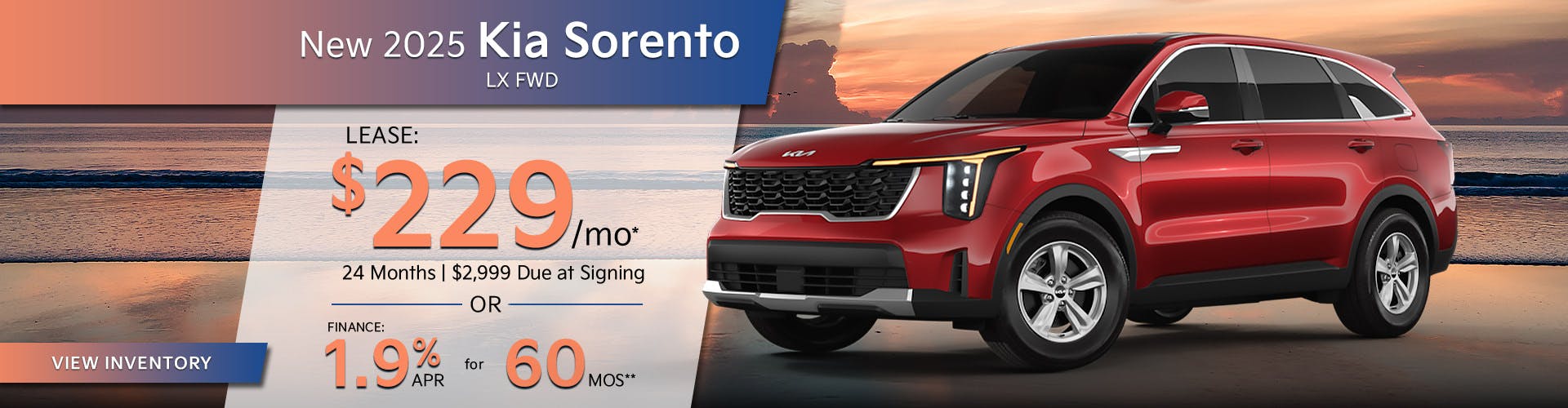 New 2025 Kia Sorento LX FWD