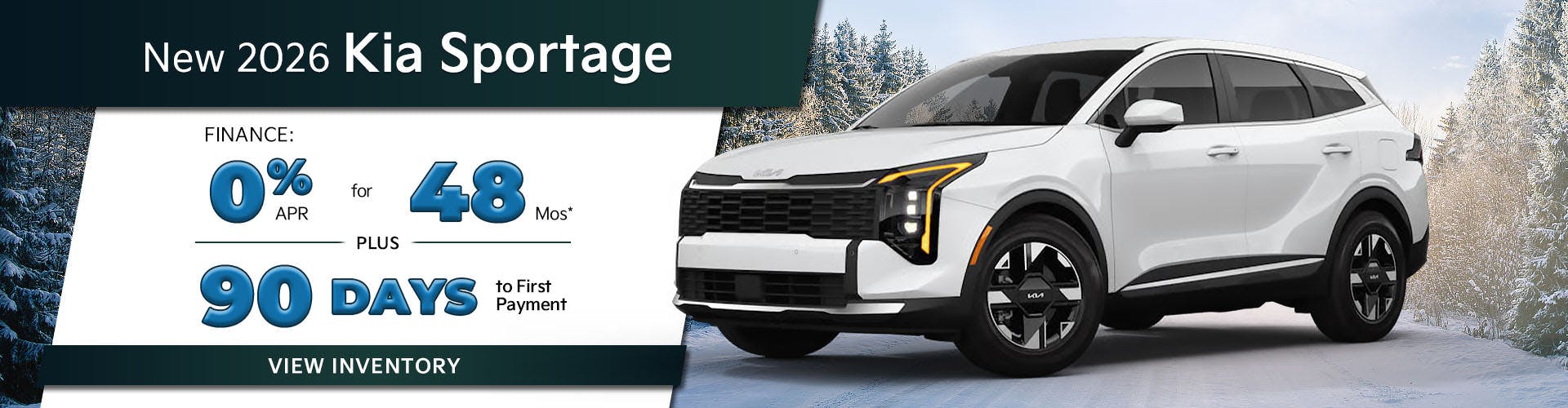 New 2026 Kia Sportage