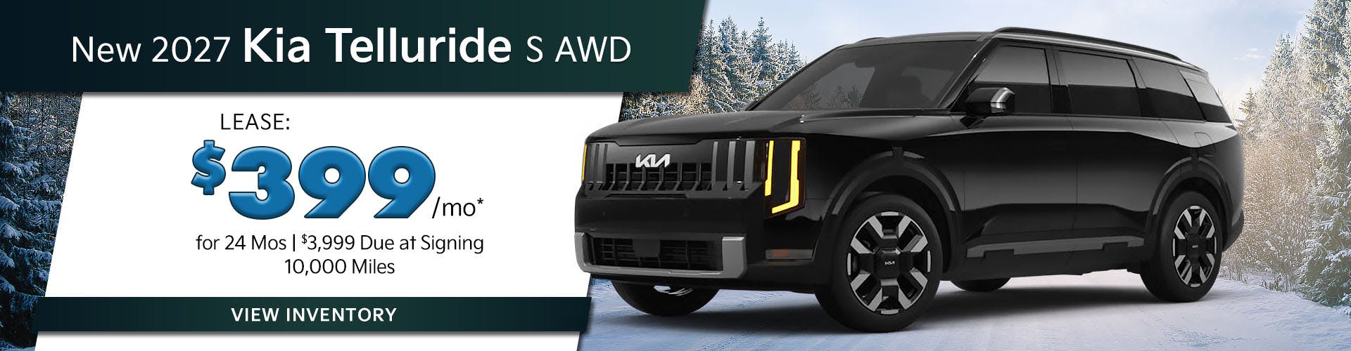 New 2027 Kia Telluride S AWD