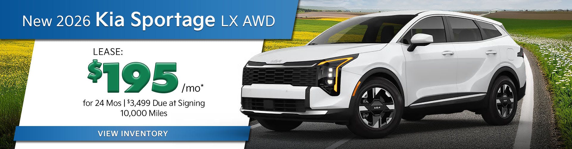 New 2026 Kia Sportage LX AWD