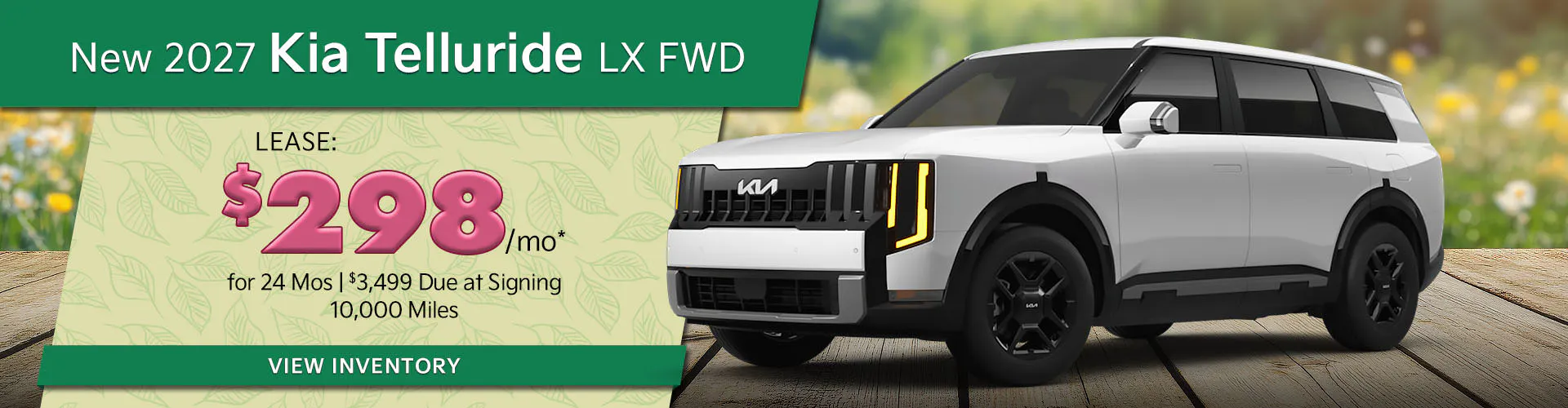 New 2027 Kia Telluride LX FWD