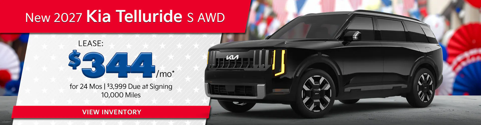 New 2027 Kia Telluride S AWD