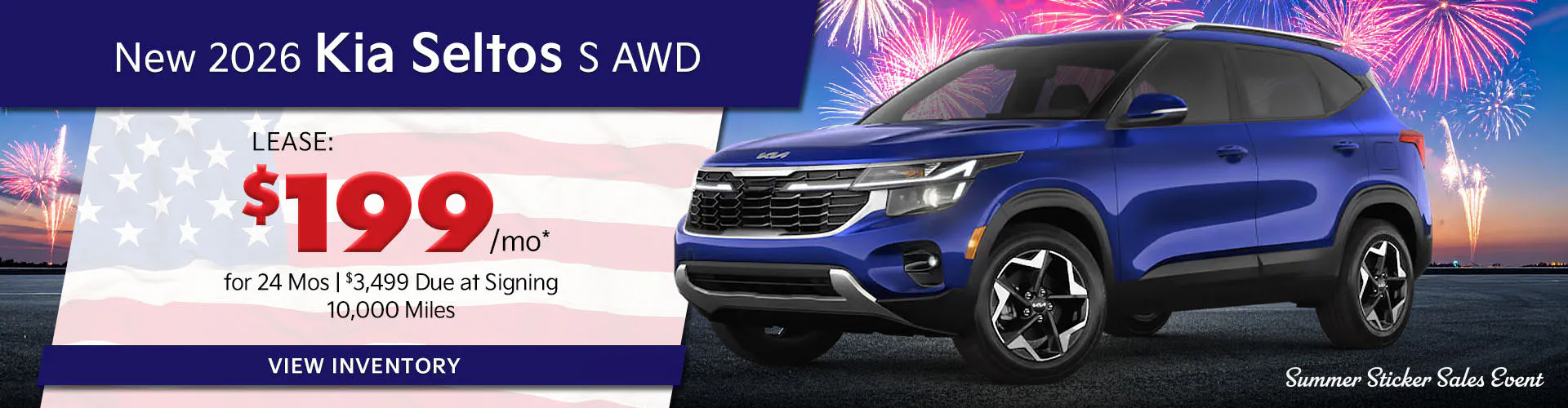 New 2026 Kia Seltos S AWD