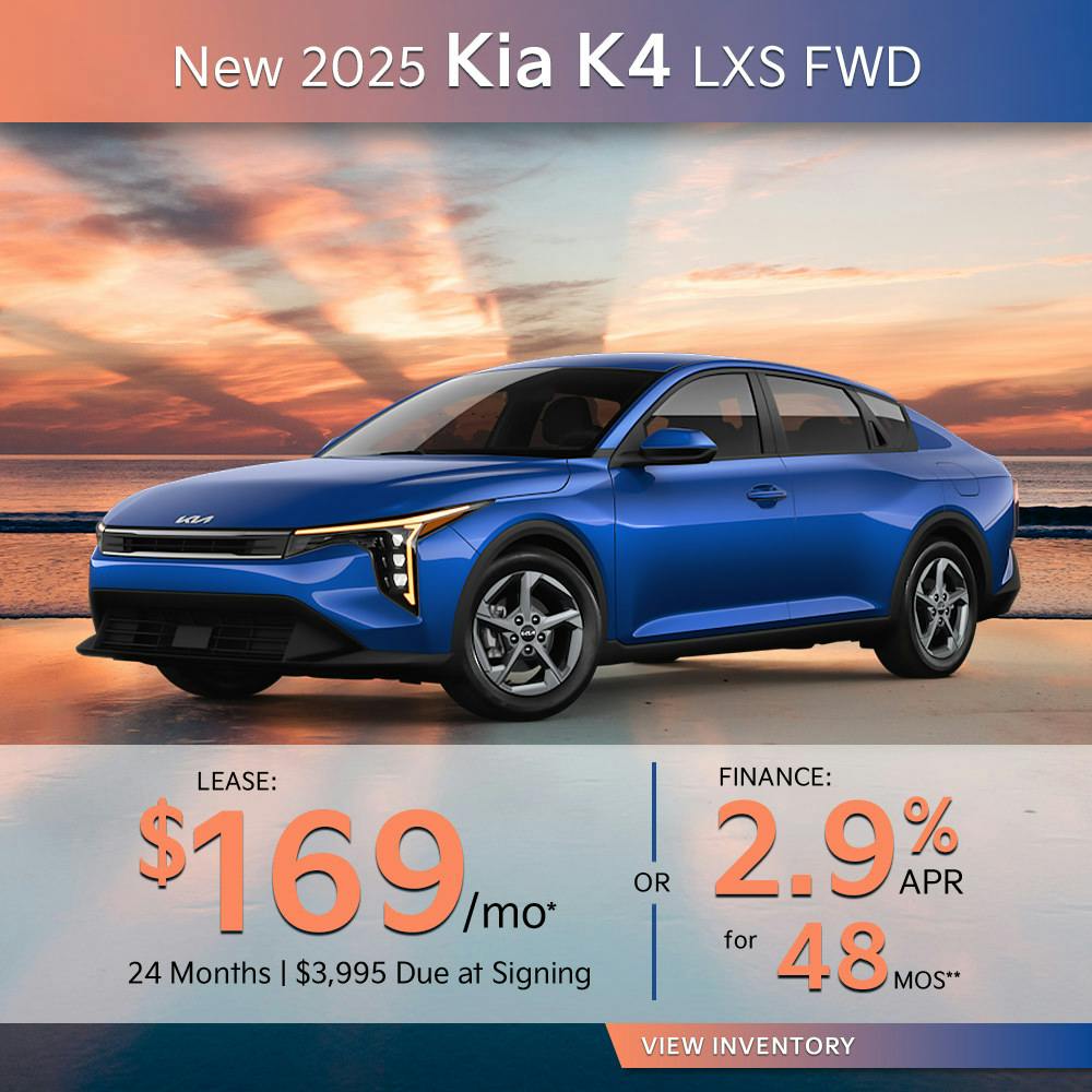 New 2025 Kia K4 LXS FWD | Diehl Kia of Hermitage